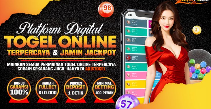 Axistogel Agen Togel Online Hadiah 2d x100